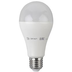 Лампа светодиодная ЭРА STD LED A65-19W-827-E27 19Вт груша теплый белый свет Е27 | Лампы cветодиодные Груша (A)