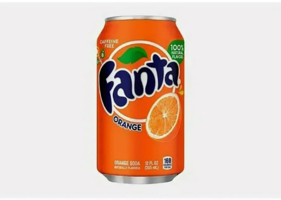 Напиток Fanta Orange, б/а с/г, 355 мл, 12шт  Америка  АТ