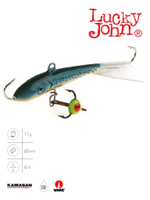 Балансир Lucky John FIN 3 с тройником 40мм/20 блистер