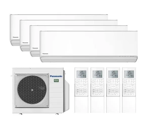 Мульти сплит-система Panasonic 4 x CS-Z25ZKEW / CU-4Z80TBE