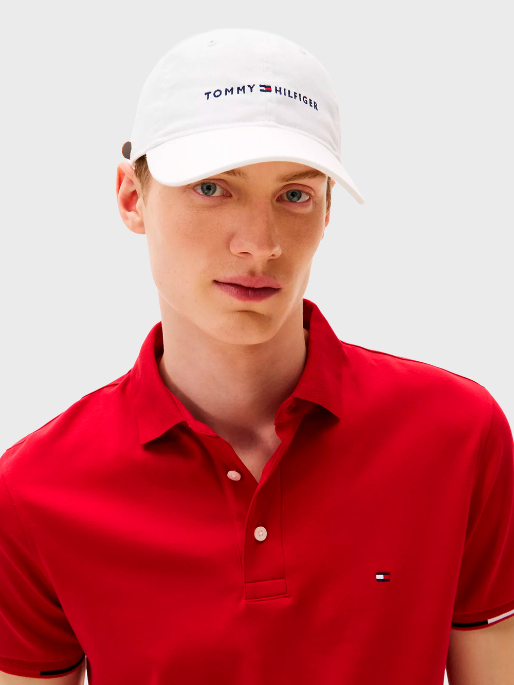 Бейсболка Tommy Hilfiger Embroidered Tommy Logo Bright White