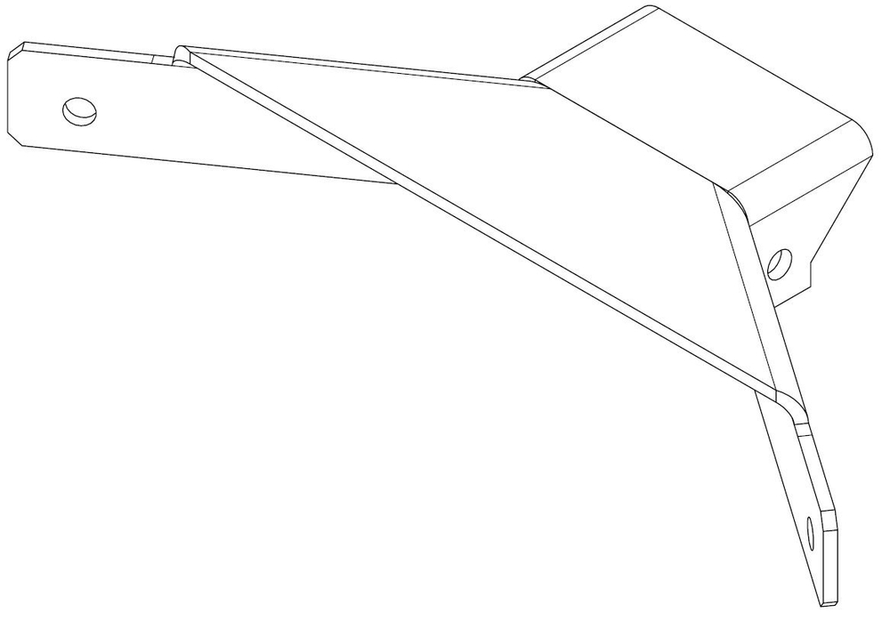PERCo-MB-16.1 PERCo Накладка трехсторонняя