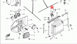 Реле стартера Yamaha VK10 (с 13года) 3D7819400000