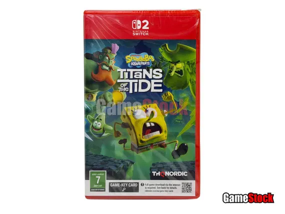 Nintendo Switch 2 Spongebob Squarepants: Titans Of The Tide (Новый, Русские субтитры)
