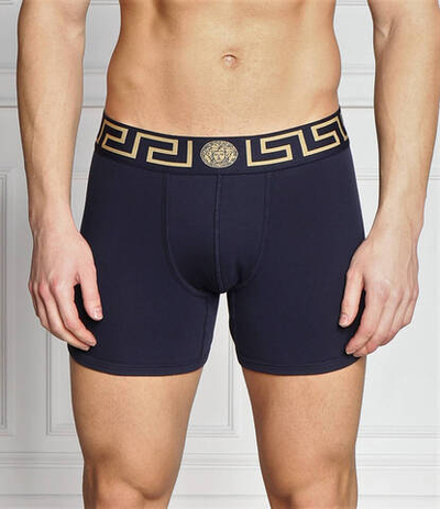 трусики-боксеры Versace - темно-синий(AU10028 A232741)