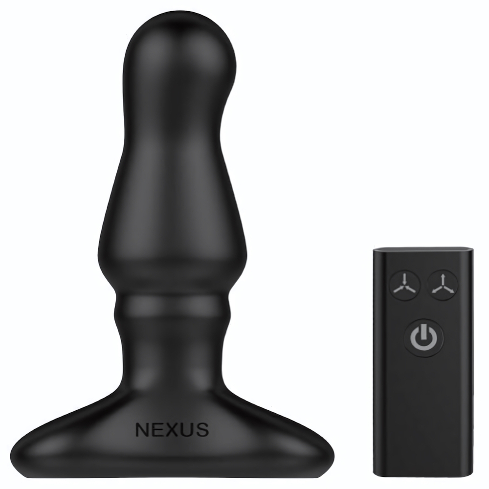 Черный вибростимулятор простаты Nexus Bolster - 12,3 см. (Цвет: черный)
