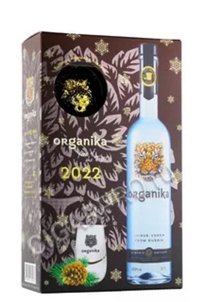 Водка Органика п/к игрушка+стакан