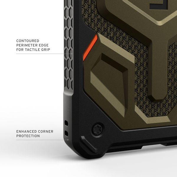 Чехол Uag Monarch Pro Case для Galaxy S26 Ultra, Зеленый | Kevlar Element Green