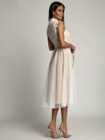 кружевное белое платье + plus size
