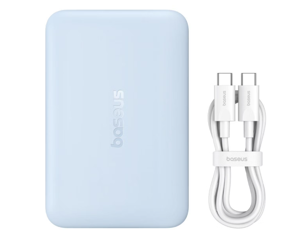 Внешний аккумулятор MagSafe Baseus EnerFill FM11 10000mAh 22.5W Galaxy Blue