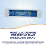 Nature's Way, Joint Movement Glucosamine®, смесь для приготовления напитков, с повышенной силой действия, без ароматизаторов, 20 пакетиков по 4,56 г (0,16 унции)