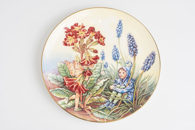 Коллекционная декоративная тарелка «Феи Нарцисс и Гиацинт» (The Polyanthus Fairy)
