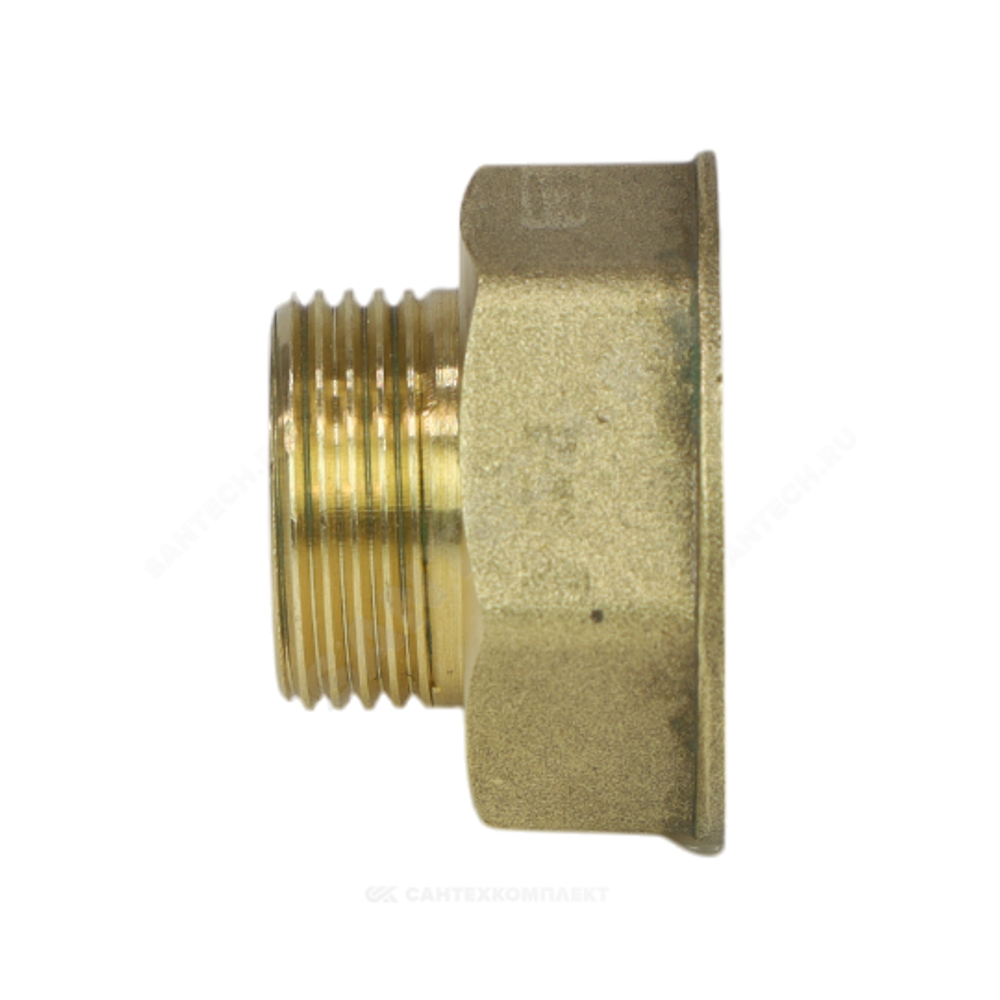 Переход латунь реборда Ду 15х10 (1/2"х3/8") ВР/НР LD LD.65.509.15х10