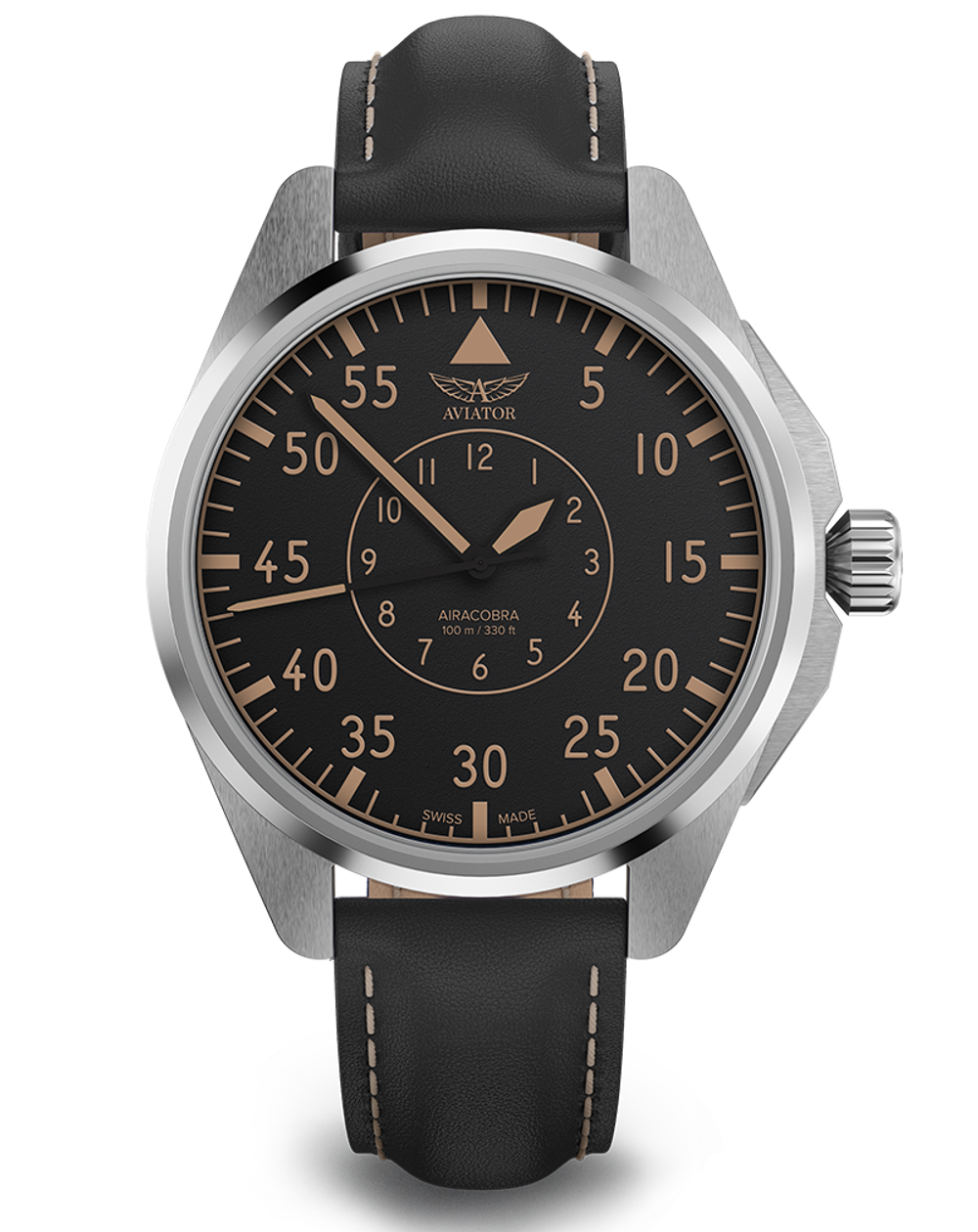 Чаcы механические AVIATOR AIRACOBRA 43 HERITAGE V.3.39.0.341.4 мужские