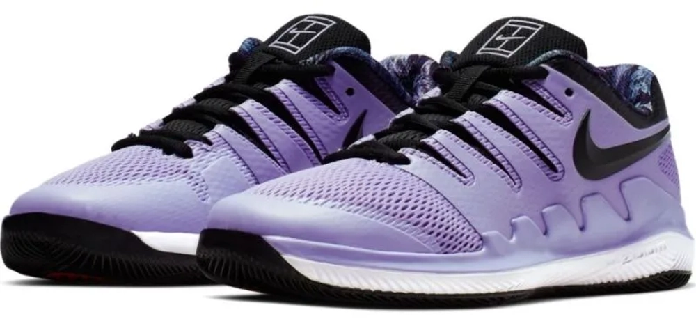 Детские теннисные кроссовки Nike Jr Vapor X - purple agate/black/white