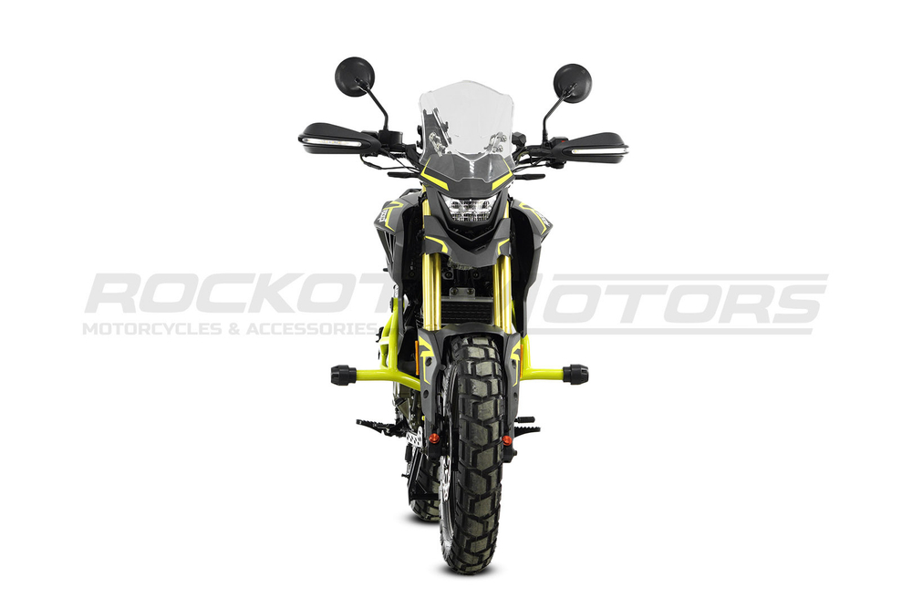 Мотоцикл турэндуро ROCKOT HOUND 2.0 (серый/желтый)