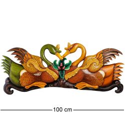 Decor and Gift 32-019 Панно «Пара лебедей» (о.Бали)