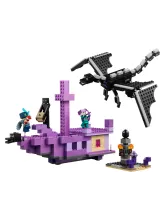Конструктор Minecraft 21264 Дракон и Корабль Края