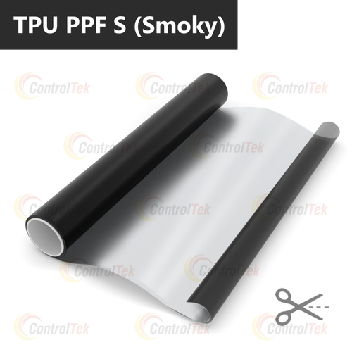 Пленка антигравийная TPU PPF S (Smoky) ControlTek VLT 53, на отрез