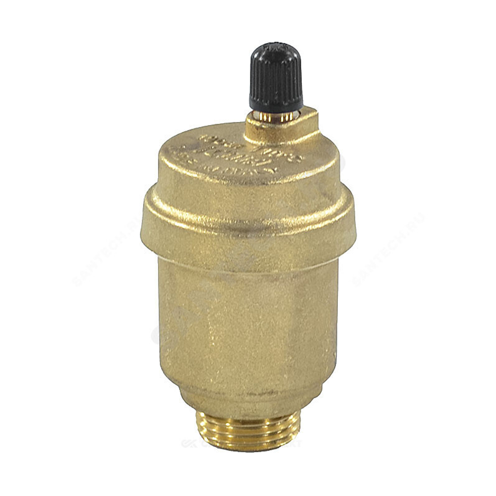 Воздухоотводчик автоматический латунь 700 Ду 15 Ру10 G1/2" НР прямой Icma 82700AD05