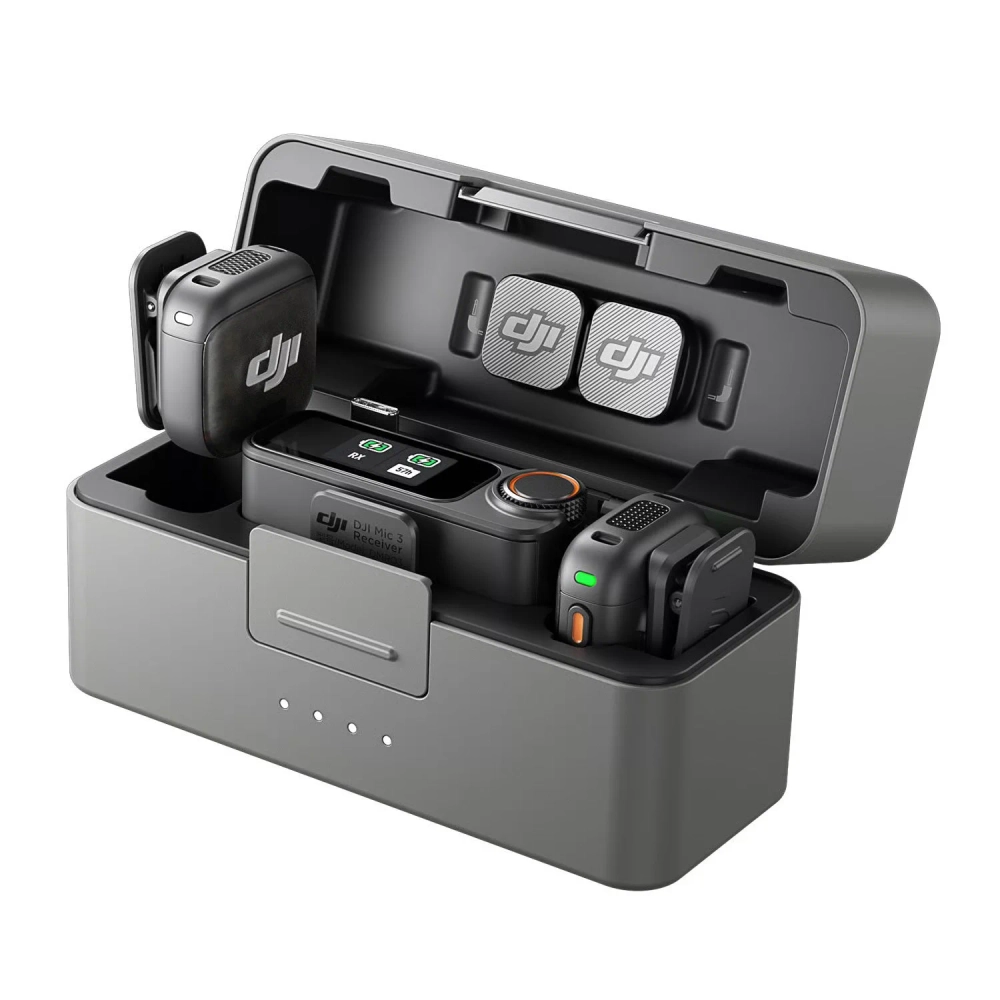Dji Mic 3 (2 TX + 1RX + Charging Case)