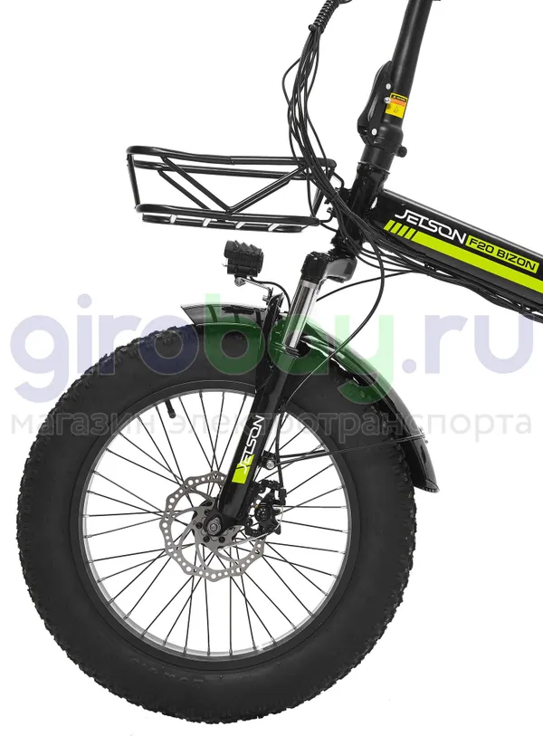 Электровелосипед Jetson F20 BIZON MAX (48V/25Ah) - Чёрный фото №10