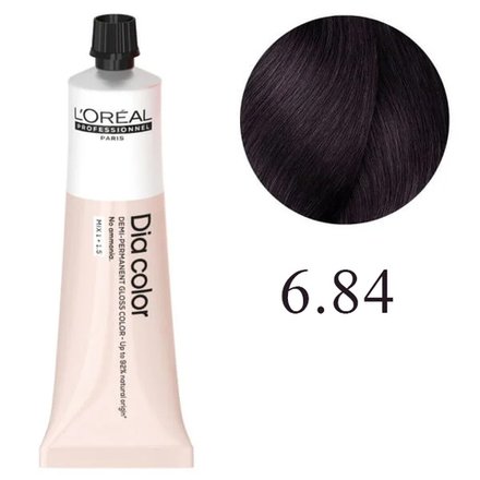 L'Oreal Professionnel Dia Color 6.84 - Краситель 60 мл