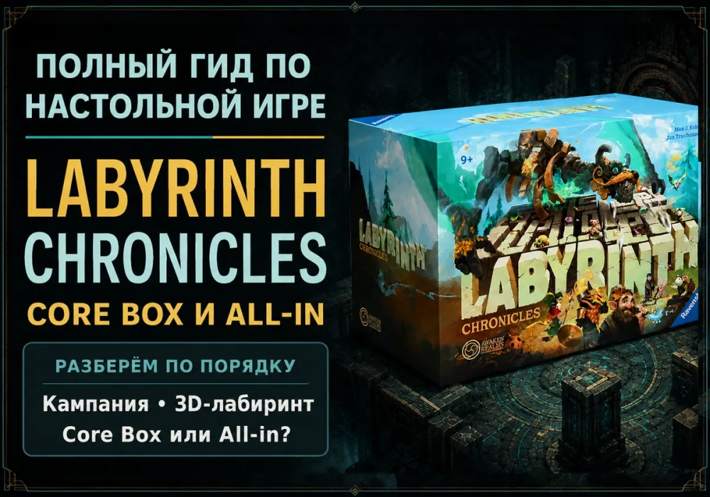 Labyrinth Chronicles: полный гид по Core Box и All-in