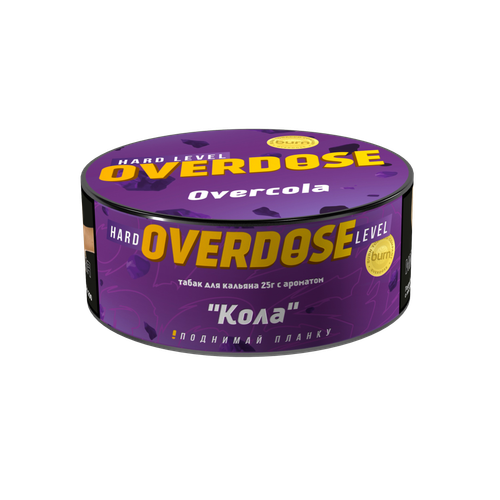 М. Табак для кальяна Overdose Кола, 25 г