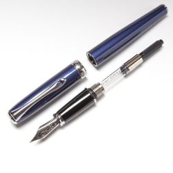 Перьевая ручка Diplomat Excellence А2 Midnight синяя с пером M (D40209025) 2