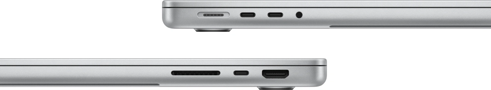 Ноутбук Apple MacBook Pro A3434 M5 10 core 16Gb SSD512Gb/10 core GPU 14.2" Liquid Retina XDR (3024x1964) macOS silver WiFi BT Cam (MDE44X/A)