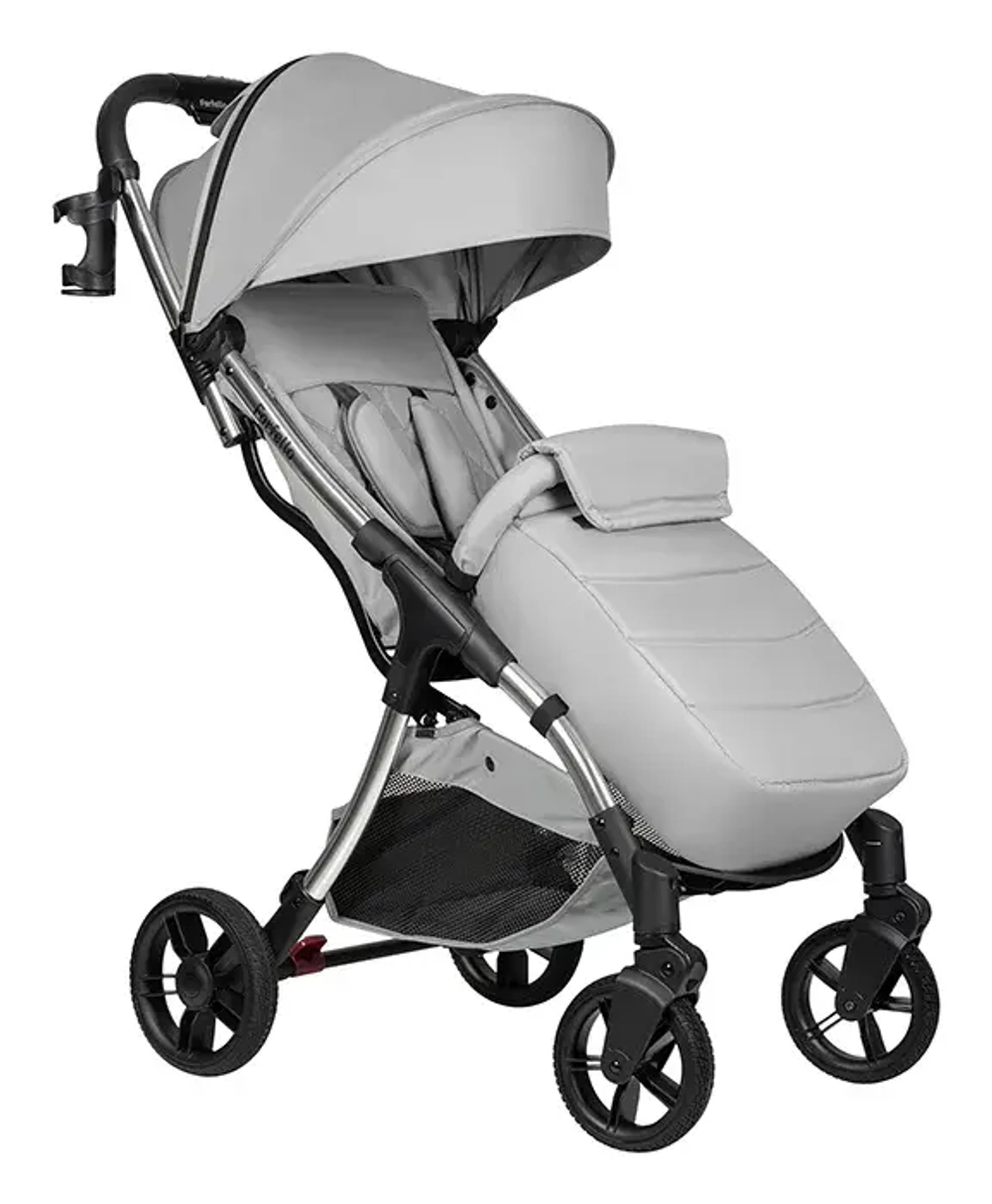 Коляска детская Farfello Sunrise (Silver Grey/Серый на серебре FS-003)