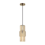 5019/1 MODERN ODL23 405 бронзовый/янтарный металл/стекло Подвес E14 1*40W PIMPA