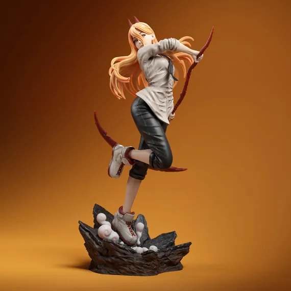 Power with scythe - Chainsaw Man