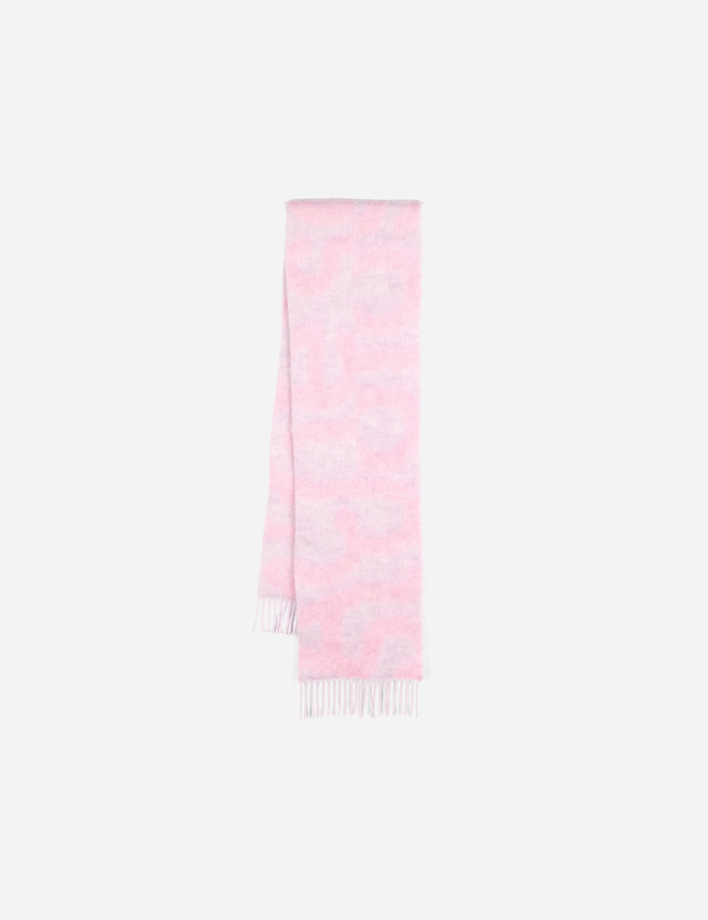 Шарф Acne Studios Brushed-Effect Scarf Pink