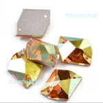 Стразы пришивные, Cosmic, Crystal Sun, 001SU, 13*17mm, (144 ea/pkg), 5A+best, (F2)