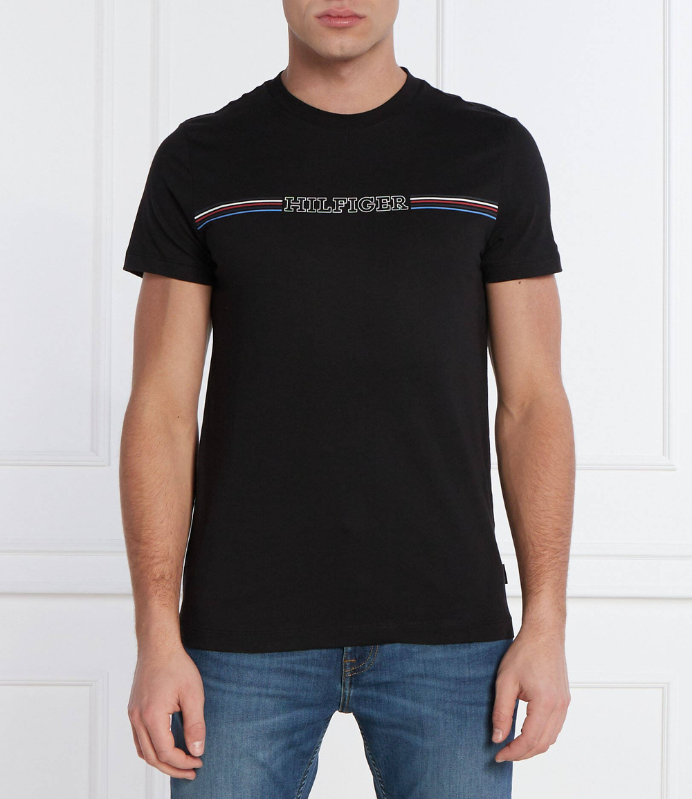 Футболка Tommy Hilfiger - черный(MW0MW34428)