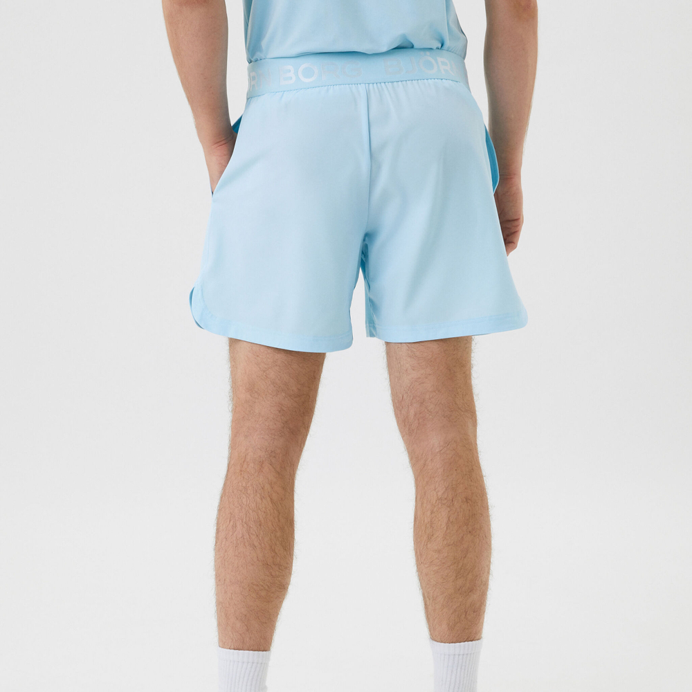 Мужские теннисные шорты Björn Borg Shorts Men - Light Blue