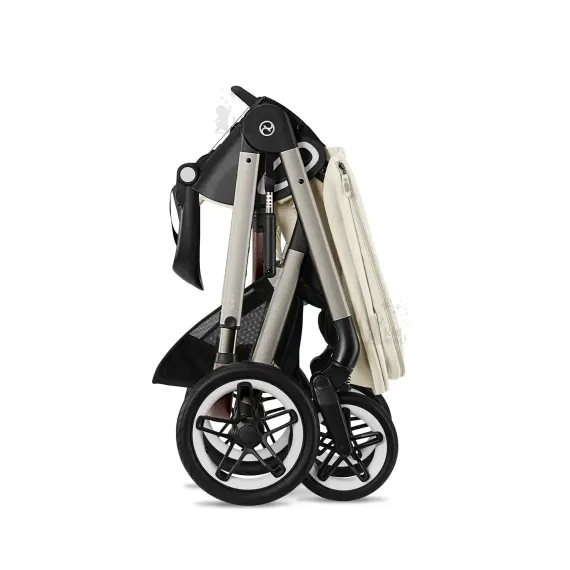 Детская коляска Cybex Talos S Lux 2 в 1 TPE Seashell Beige