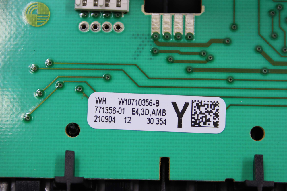 Модуль управления стиральной машины Hotpoint-Ariston WMTF 601 L CIS ( в сборе с пластиком)