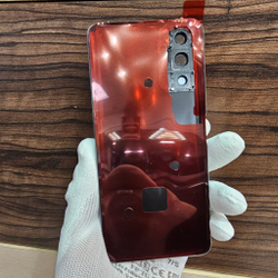 Крышка для Honor View 30 Pro (заднее стекло) "хорошее качество" цвет: синий