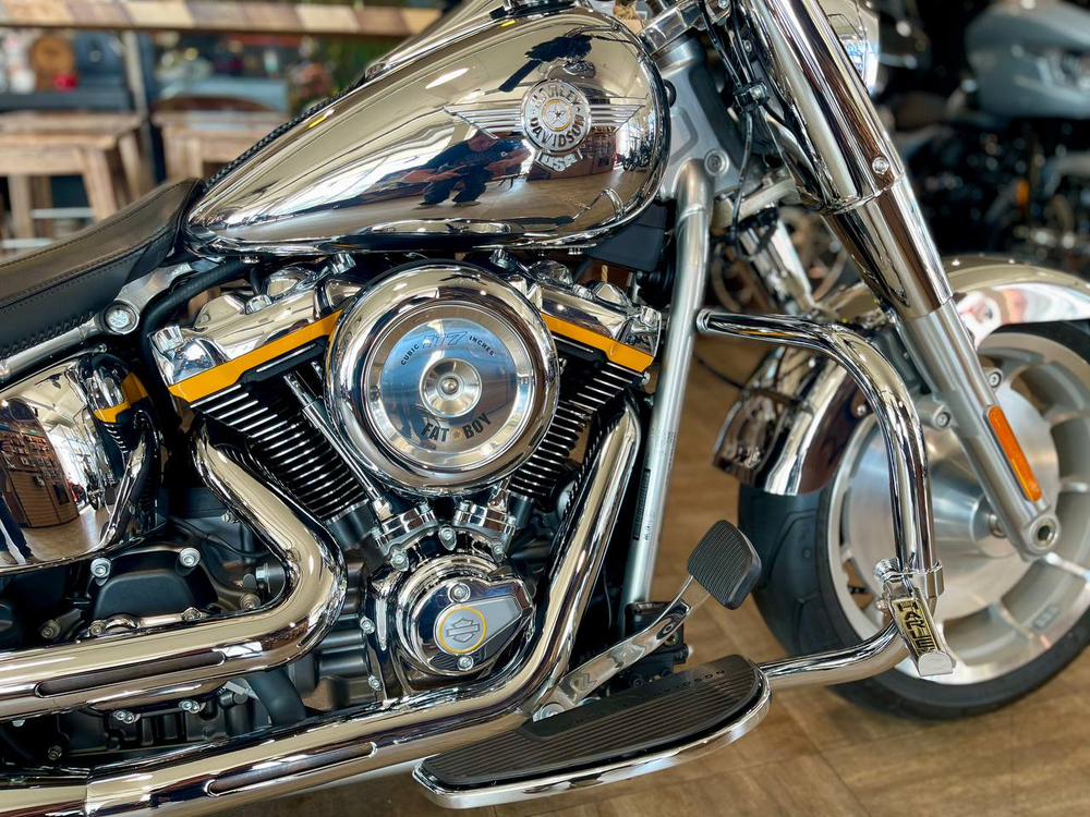 Fat Boy 117 Gray Ghost (Icon Collection) Harley-Davidson