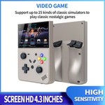 Портативная игровая приставка M18 R43 PRO, 64 ГБ, 4K, черная