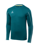 Футболка вратарская CAMP GK Padded LS, зеленый/черный/белый, детский