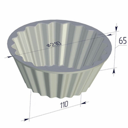 Кексница 210х145х65 мм