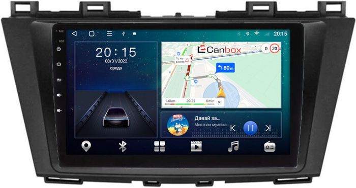 Магнитола для Mazda 5 2010-2015 - CanBox 9223 Android 10, SIM-слот