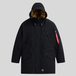 Парка Alpha Industries N-3B Alpine Parka Gen ll Black (Черная)