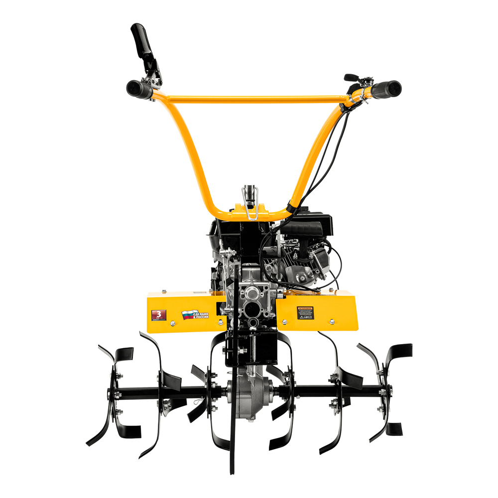 Мотоблок DPT-370X, 7 л.с, дисковое сцепление, ширина 90 см, глубина 35 см, фрез 3 х 4, ВОМ, передачи 3В/1Н