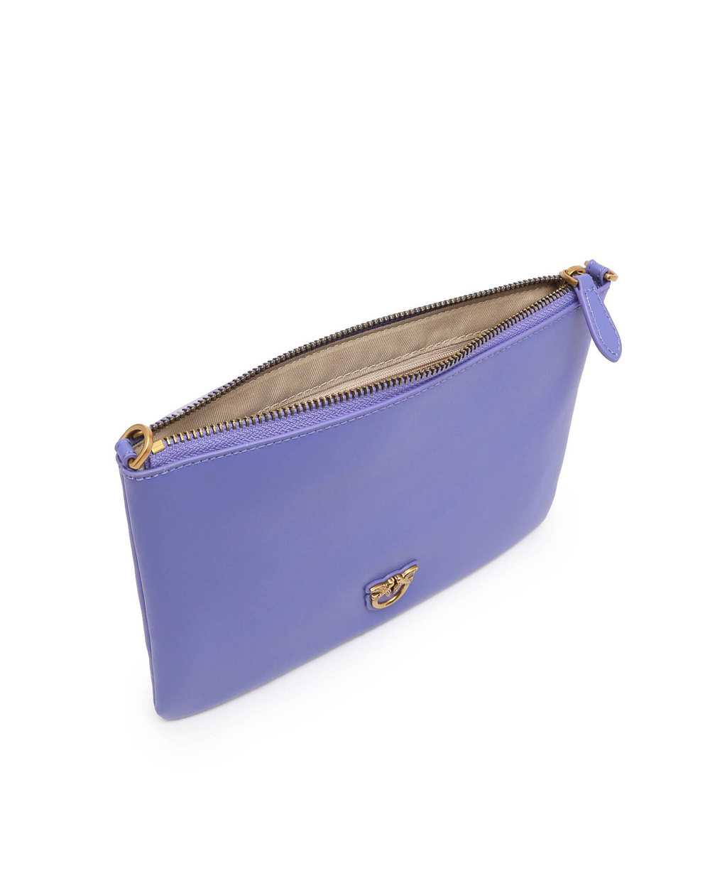 кожаная клатч flat classic vitello seta Pinko - лавандовый(100455 A0F1)