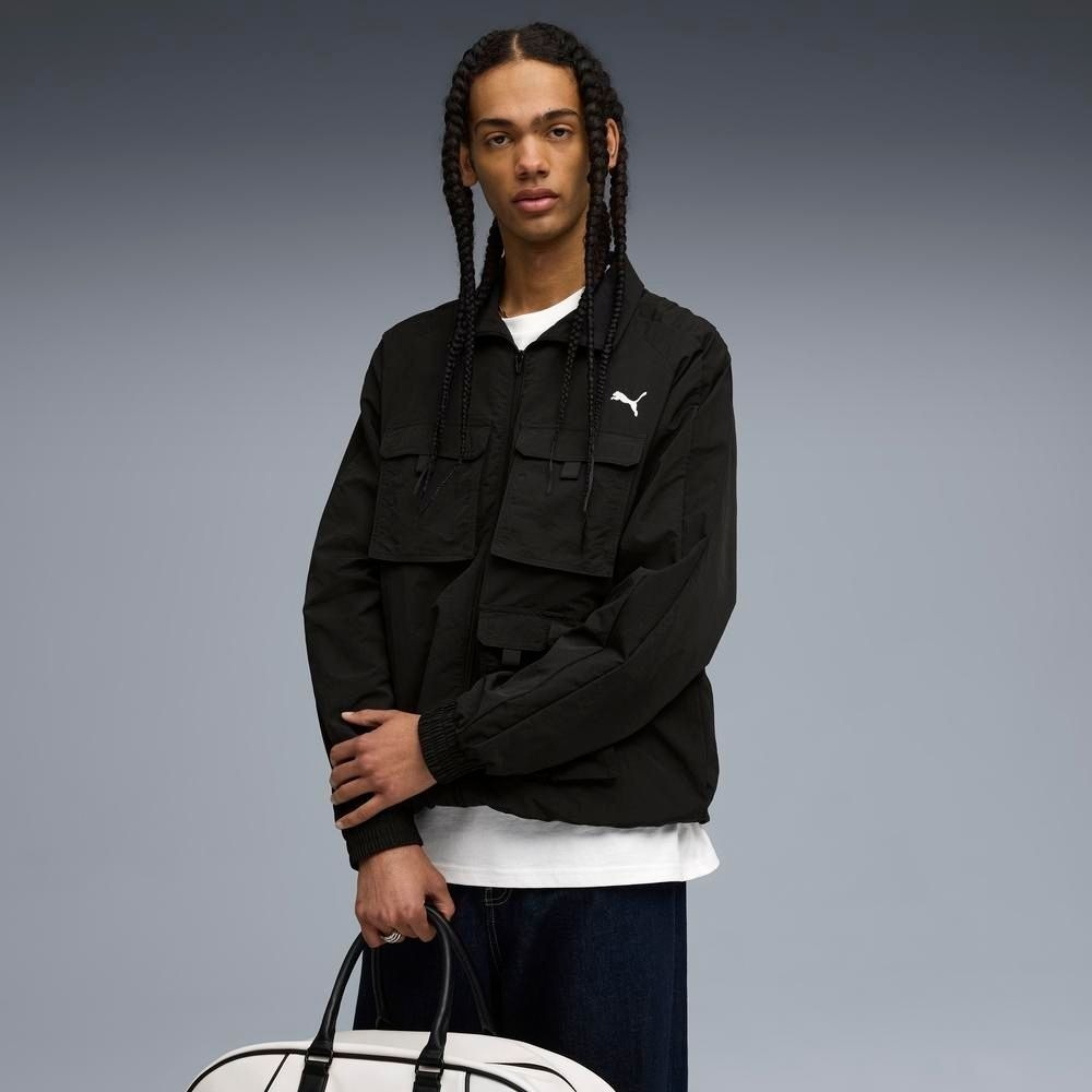 Толстовка мужская PUMA T7 Cargo Relaxed Track Jacket WV